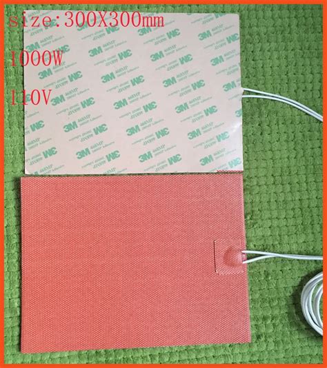300x300mm1000w 110v Powerful Big Truck Engine Block Oil Pan Flexible