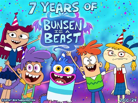 7 Years Of Bunsen Is A Beast 2017 2024 By Sayat Bekturganovich On