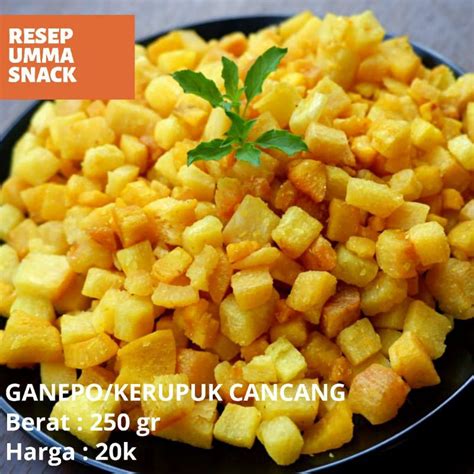 Jual Ganepo Kerupuk Cancang Gr Shopee Indonesia