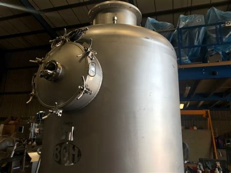 Bch Vacuum Cooling Vessel 2000 Litre