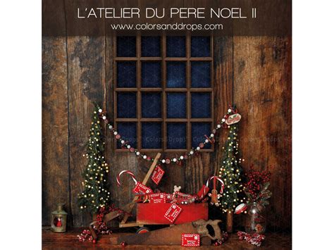 Dans L Atelier Du Pere Noel Dessin De Noel