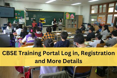 Cbse Training Portal Log In Registration And More Details Business