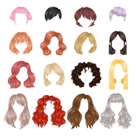 Tipos De Cabello Dibujo De Pelo Dibujos De Peinados Peinados Nbkomputer