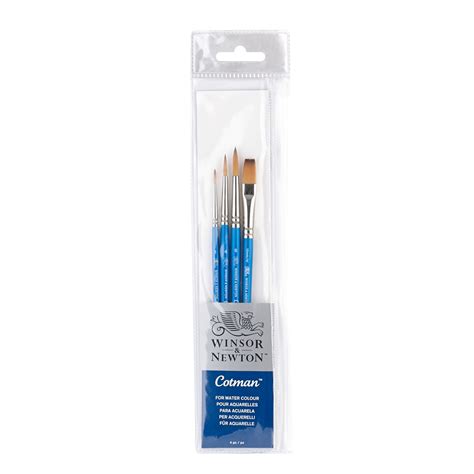 Set De Pinceles De Acuarela Mango Corto Winsor Newton Winsor