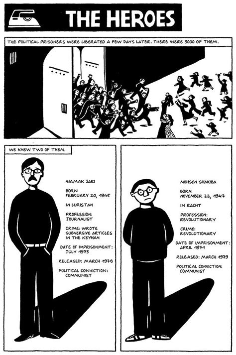 Read Persepolis 1 Section 7 The Heroes Page 45 English Literature