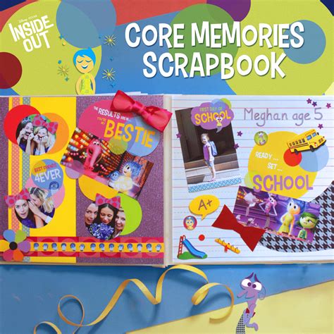 Inside Out Core Memory Scrapbook Ideas Dandelion Women