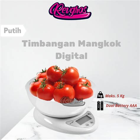 Jual Timbangan Mangkok Digital Kg Timbangan Mini Mangkok Timbangan