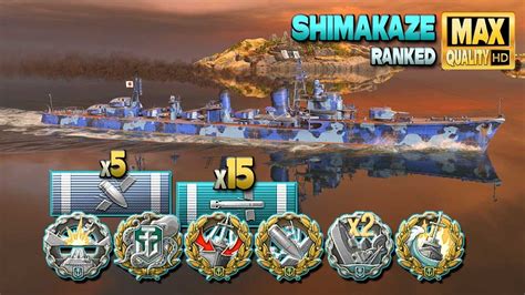 Destroyer Shimakaze Silent Killer On Map Land Of Fire World Of