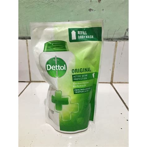 Jual Dettol Body Wash Original Moisture Invigorate Refill 410 Ml