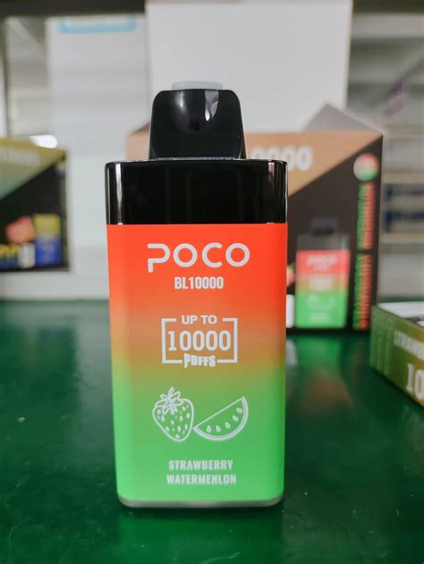 Poco Bl E Cigarette Kits Disposable Vape Pen 10000 Puffs Vapor Starter