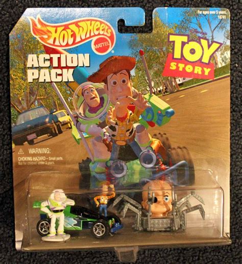 Toy Story Rare Hot Wheels Baby Face Rc Action Pack