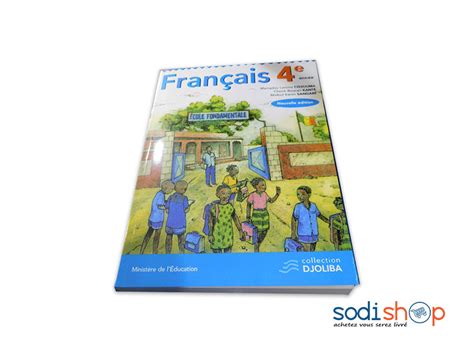 Livre de Français Niveau 4ème Année Collection Djoliba Nouvelle