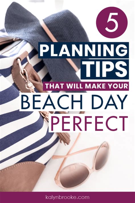 These Planning Secrets Guarantee The Perfect Beach Day Experience