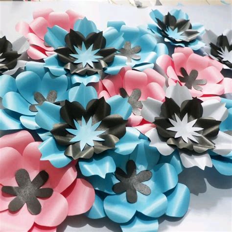 Jual Paper Flower Bijian Satuan Ready Ukuran Cm Bunga Papan