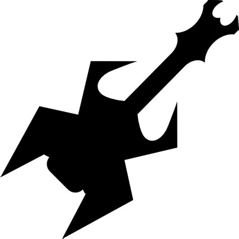 Heavy Metal Afilar La Guitarra Como Un Insecto Icono Gratis