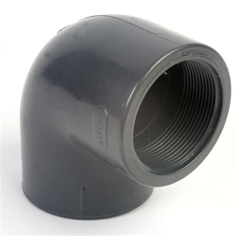 PVC Elbow 90 Threaded Ind Fittings