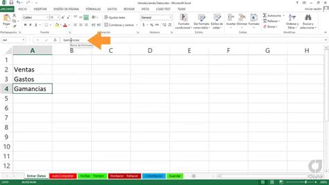 11 Excel exploración de tecnicas de entrada y edición de datos YouTube