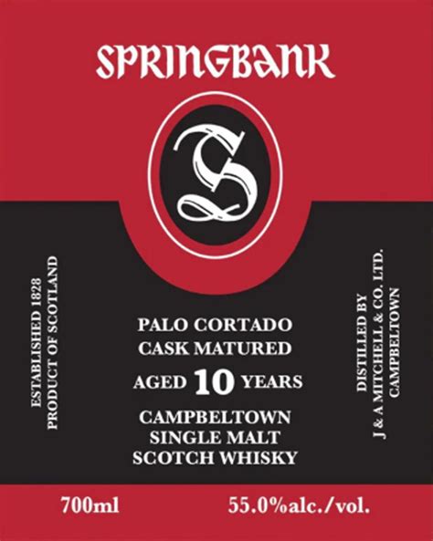 Springbank Yo Palo Cortado