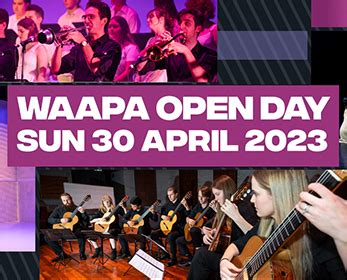 WAAPA | WAAPA at ECU Open Day Sunday 30 April 2023 : Latest news : News