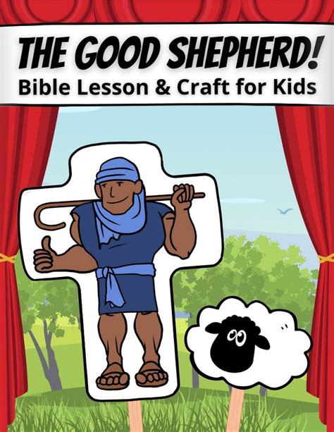 The Good Shepherd Bible Lesson – Kids Enjoying Jesus