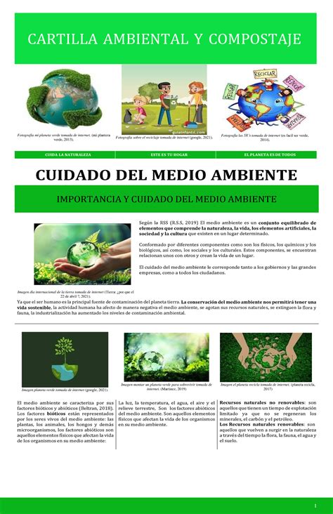 Cartilla Ambiental Cartilla Ambiental Y Compostaje Fotografia Mi