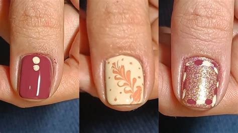 5 Ideas For Nail Design 💅 Beautiful And Easy Nail Design For Beginners 🎨💅 Youtube