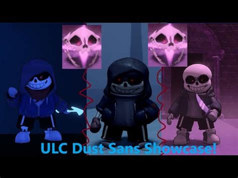 ULC Dust Sans Ruins Waterfall Showcase Gameplay Roblox Undertale