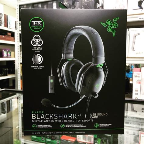 Razer BlackShark V2 Multi Platform Wired Esports THX Spatial Audio