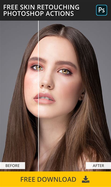 Premium Free Skin Retouching Photoshop Actions Skin Retouching Skin