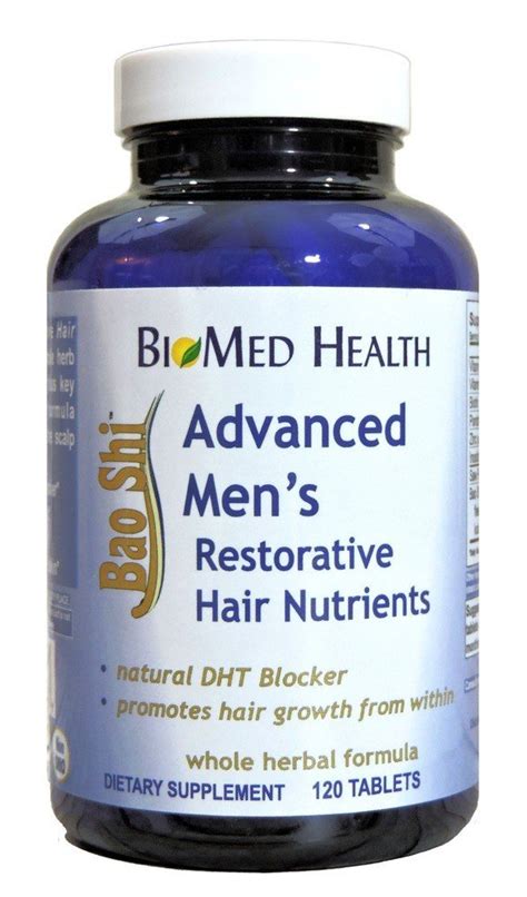 Biomed Health Bao Shi Advanced Mens Restorative Hair Nutrients 120 Ta Vitaminlife