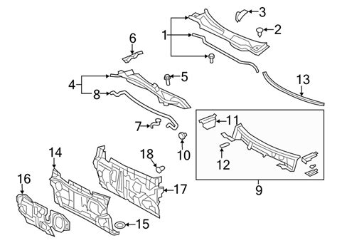 Toyota Camry Engine Compartment Insulation Rear Us Built 5521006131 Toyota Fort Worth Tx