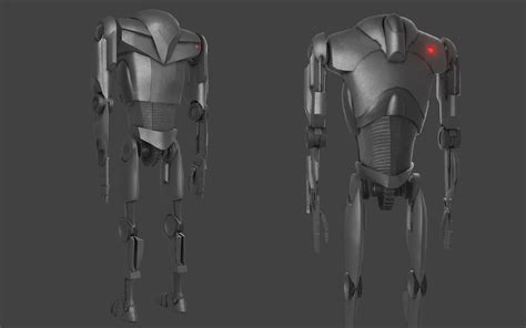 Super Battle Droid B2 Star Wars 3d Asset Cgtrader