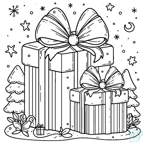44 Regalos De Navidad Para Colorear Descargar Pdf Gratis