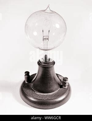 First Light Bulb At Thomas Alva Edison S Menlo Park Office And Library