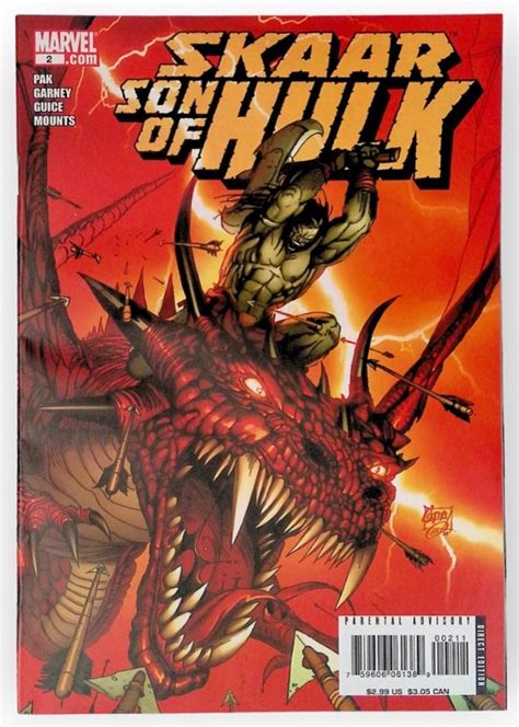 Skaar Son Of Hulk 2 Direct Edition Cover 2008 2009 Marvel Comics EBay