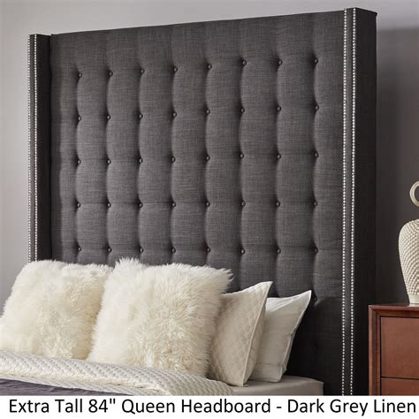 Marion Nailhead Wingback Tufted Tall Headboards by iNSPIRE Q Bold ...