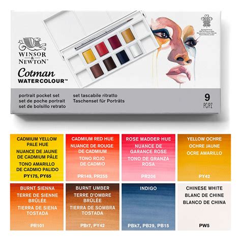 Set Tem Tico Bolsillo Acuarela Cotman Winsor Newton Sets Y Cajas