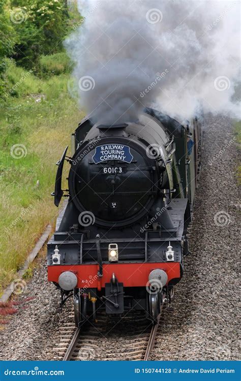 Flying Scotsman Steam Engine Editorial Stock Photo - Image of powerful ...