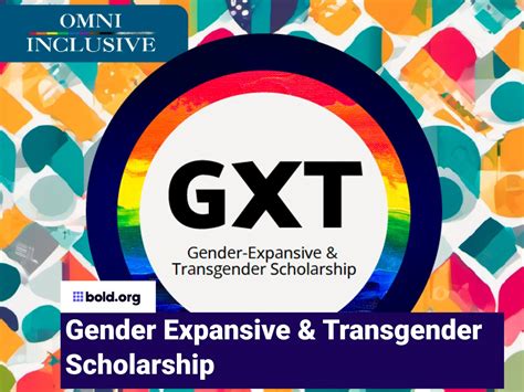 Gender Expansive And Transgender Scholarship