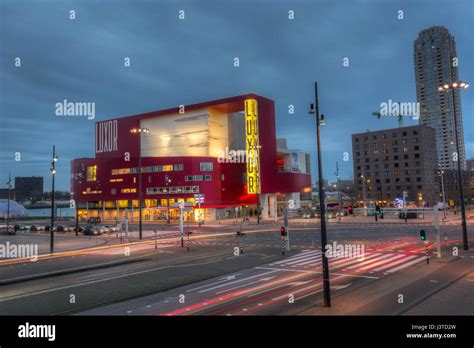 The Nieuwe Luxor Theatre Situated On The Wilheminapier In Rotterdam