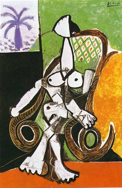 Naked Woman In Rocking Chair 1956 Pablo Picasso WikiArt Org