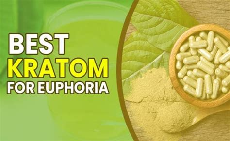 Best Kratom For Euphoria Most Euphoric Strains From Top Vendors