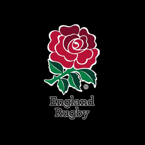 England Rugby Logo The red rose Digital Art by Juza Rayu - Fine Art America