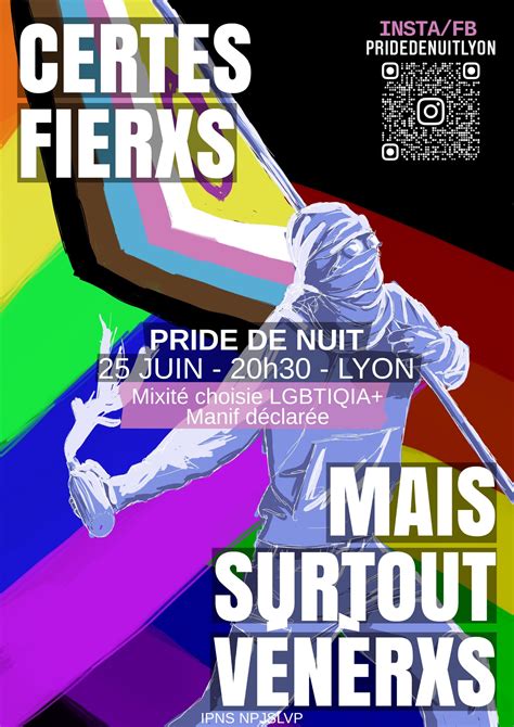 Appel à Une Pride De Nuit Lyon En Mixité Choisie Lgbtqia Le Samedi