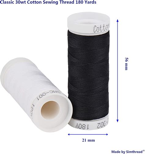 Buy Simthread 50wt Cotton Embroidery Sewing Thread For Hand Or Machine