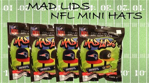 More Mad Lids National Football League Nfl Mini Hat Blind Bags Youtube