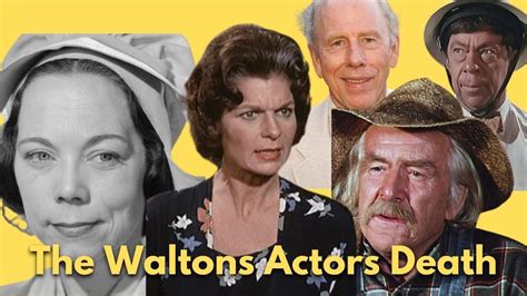 The Waltons Cast Deaths | edu.svet.gob.gt