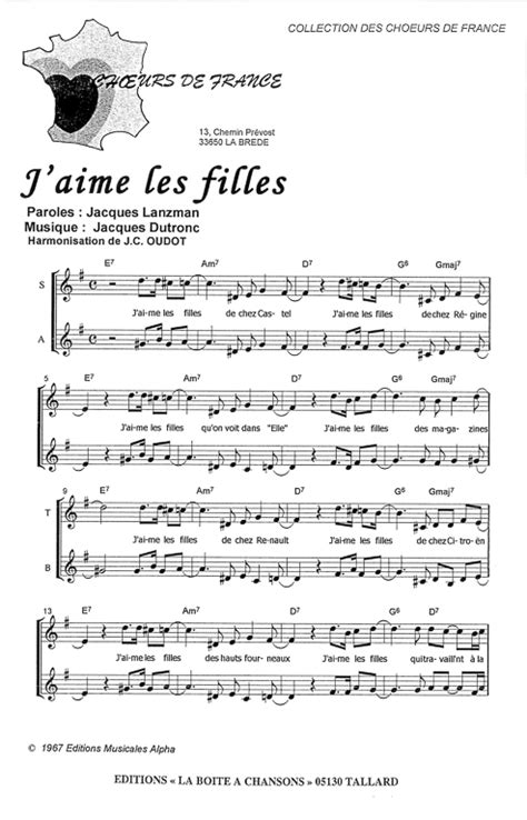 Partition de musique éditeur de partitions pour chorale