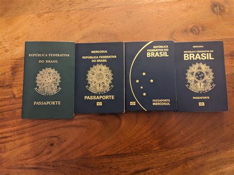 Different Brazil Passport Design Over The Years R Passportporn