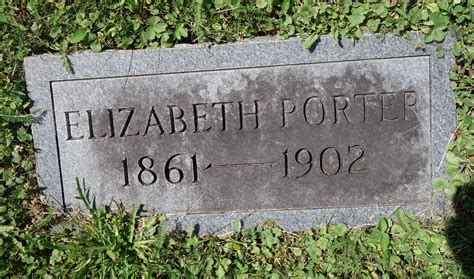 Elizabeth Cluff Porter Memorial Find A Grave